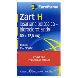 Zart H 50Mg+12,5Mg 30Cprs