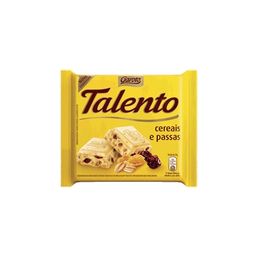 Chocolate Talento Cereais/Passas 25G
