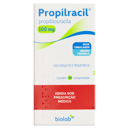 PROPILRACIL 100MG 30 CPRS