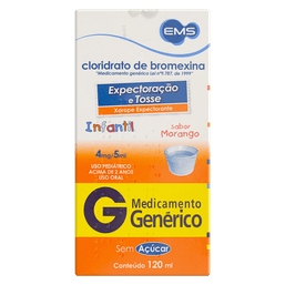 CLO BROMEXINA XPE PED 120ML - EMS (G)