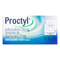 PROCTYL 15 SUPOSIT