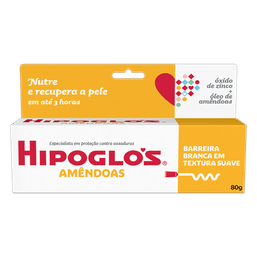 HIPOGLOS CREME AMENDOAS 80G