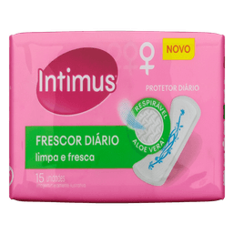 Intimus Absor Prot Dia Perfumado S/ Abas C/15