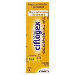 Ciflogex Spray Mel 30Ml - Cimed
