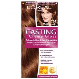 Tintura Casting Creme Gloss Mel Dourado 734 @