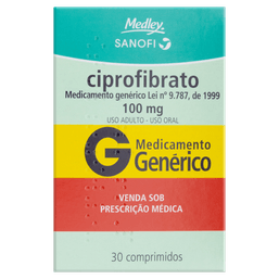 Ciprofibrato 100Mg 30 Cprs - Winth (G)