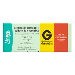Acetato Clostebol+Sulf Neo Creme 45G - Med(G)