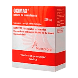 OXIMAX 200MCG REFIL 30 CAPS