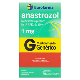 Anastrozol 1Mg 30 Cprs - Eur (G)