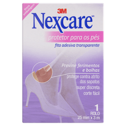 FITA PROTETORA P/ PES NEXCARE 25X3 3M