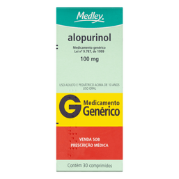 Alopurinol 100Mg 30 Cprs - Med( G)