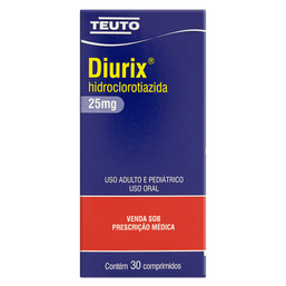 Diurix 25Mg 30 Cprs