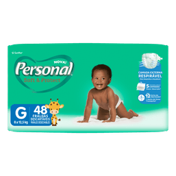 Personal Baby Fralda Mega G 48 Fr