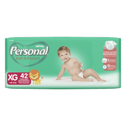 Personal Baby Fralda Mega Ex G 42 Fr