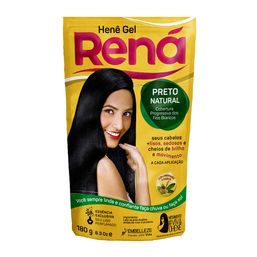 HENE RENA GEL PRETO NATURAL 180G