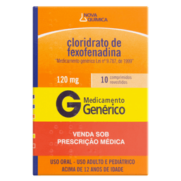 Clo Fexofenadina 120Mg 10Cprs - Novaq (G)