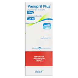Vasopril Plus 20/12,5Mg 60Cprs