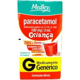 PARACETAMOL CRIANCA SUSP 60ML - MED(G)