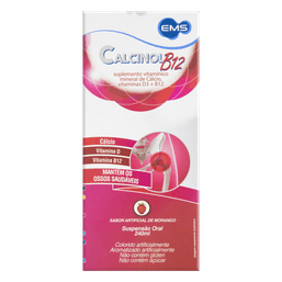 CALCINOL B12 SUSP ORAL 240ml - EMS
