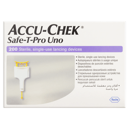 ACCU-CHEK SAFE-T-PRO UNO 200 LANCETAS