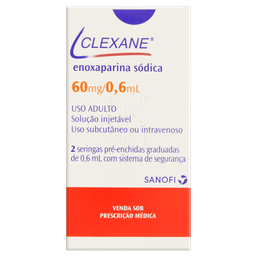 Clexane Safety Lock 60Mg/0,6Ml 2 Unds