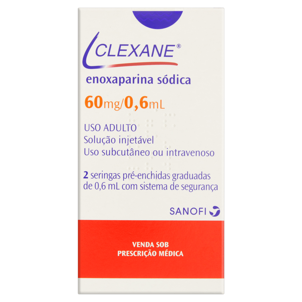 Clexane Safety Lock 60mg Sanofi 2 Seringas