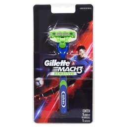 Aparelho Gillette Mach 3 Sensitive