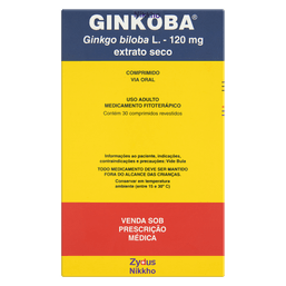 GINKOBA 120mg 30CPRS