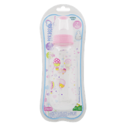 Kuka Mamadeira Nat Color Orto Rosa 250Ml - 1557 D