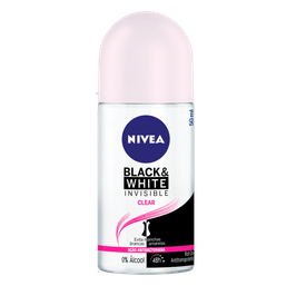Nivea Desodorante Rollon Fem Black White Inv Clear 50Ml