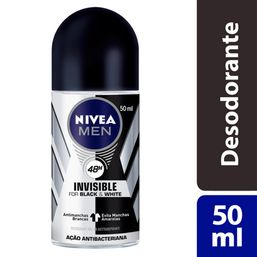 Nivea Desodorante Rollon Masc Black & White Inv Power 50Ml