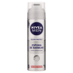 NIVEA ESPUMA BARBEAR SILVER PROTECT 200ML @