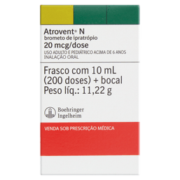 ATROVENT N 20MCG/DOSE AEROSOL 10ML   - PBM