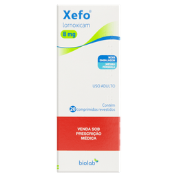 XEFO 8MG 20 cPRS
