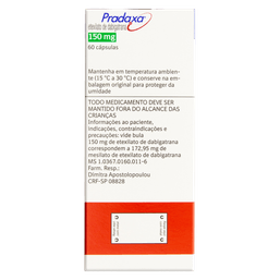 PRADAXA 150MG 60 CAPS