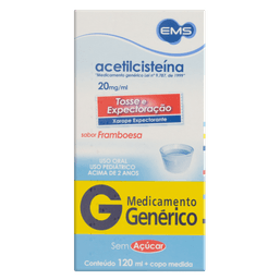 Acetilcisteina 20Mg Xpe Ped 120Ml - Ems(G)