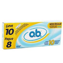 Absorvente O B Regular Medio Lv 10 Pg 8