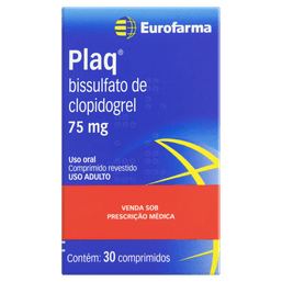 PLAQ 75MG 30CPRS