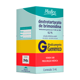 TART BRIMONIDINA 0,2% COLIRIO 5ML - MED(G) $