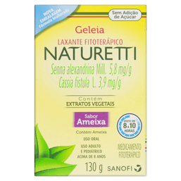 NATURETTI GELEIA S/ ACUCAR 130G