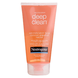 GEL FACIAL NEUTROGENA LIMPEZA DEEP CLEANA GRAPEFRUIT 150G
