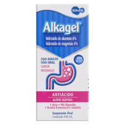 Alkagel Morango Susp 240Ml