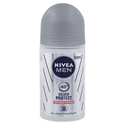 Nivea Desodorante Rollon Masc Silver Protect 50Ml @