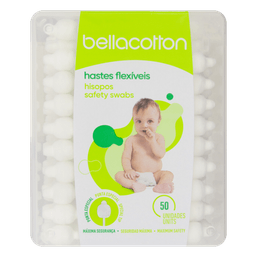 HASTES FLEXIVEIS BELLACOTTON FLEX BABY C/50 @