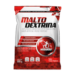 Maltodextrina Midway Frutas Tropicais 900G