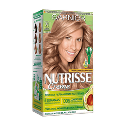 Tintura Nutrisse Kit Louro Natural Acinzentado 71