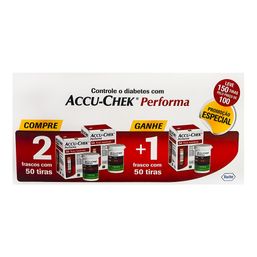 ACCU-CHEK KIT 2 PERFORMA 50 TIRAS + 50 TIRAS GRAT@