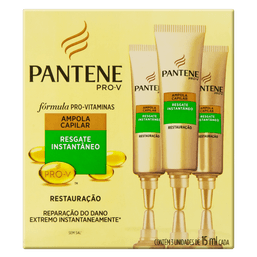 Ampola Capilar Pantene Reconstrucao 3X15Ml