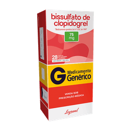 Clopidogrel 75Mg 28 Cprs - Leg (G)