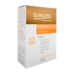 KIT SUNLESS DOURAPELOS (LACAO+DESCOLOR)   @
